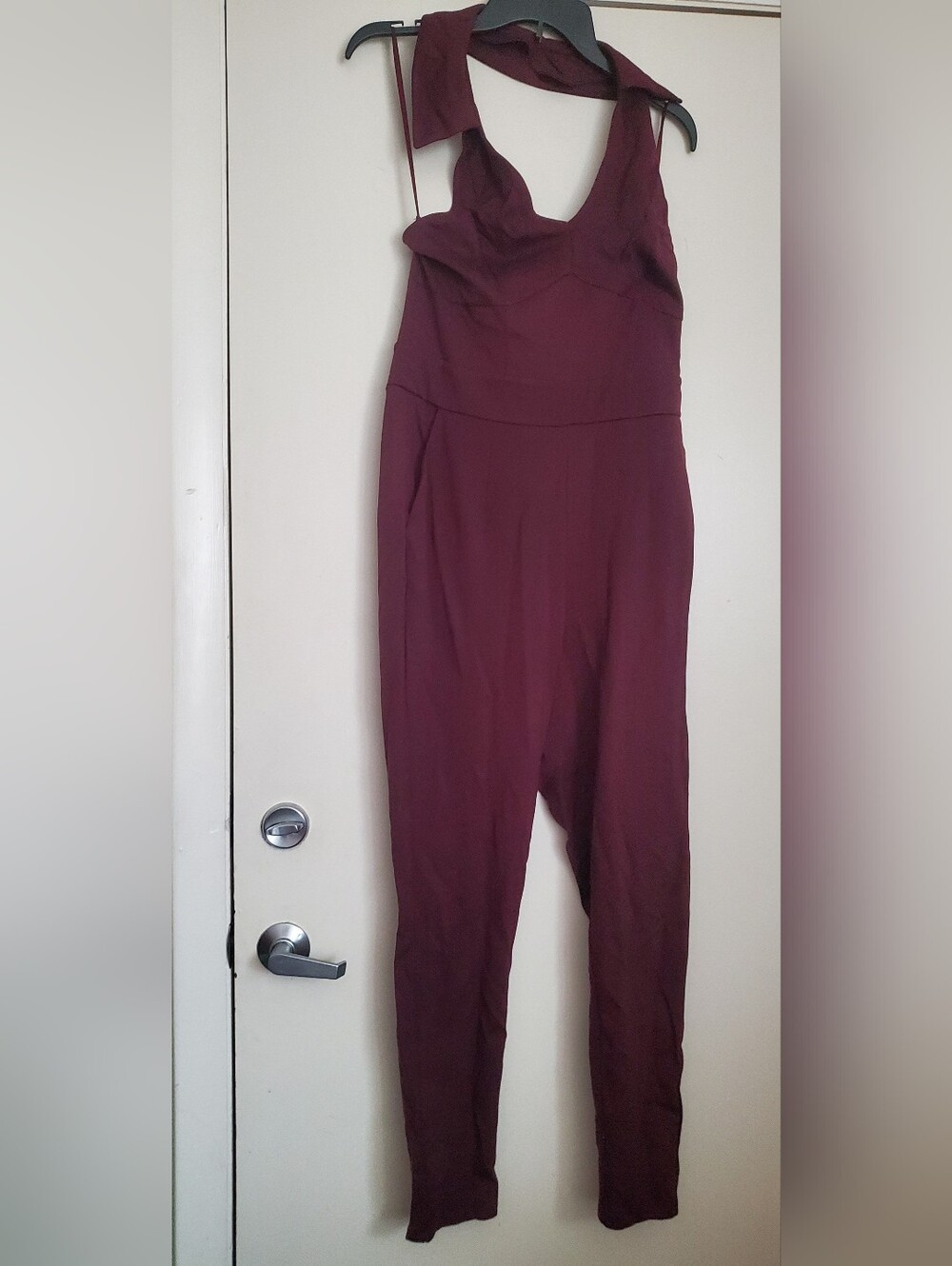 torrid Plum Halter Jumpsuit